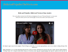 Tablet Screenshot of brideandprejudicethemovie.com